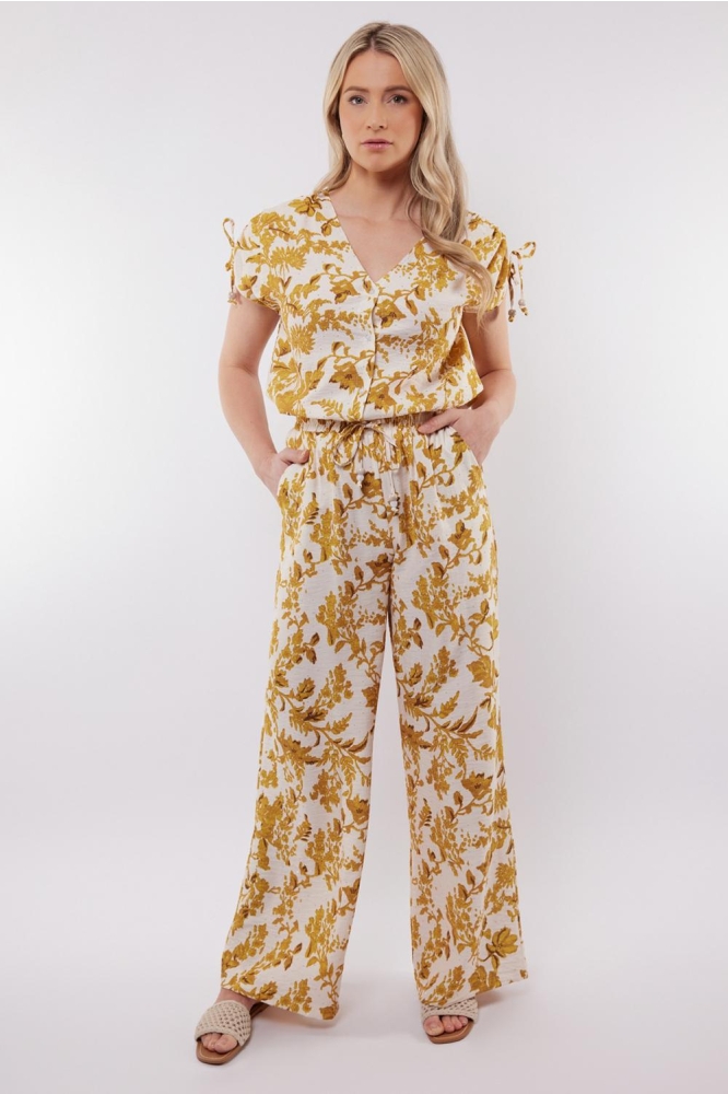 MALTA PANTS 25ZFOC07 014127 SAND/MUSTARD OLIVE